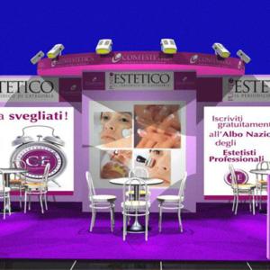 Confestetica Stand Fiera Cosmoprof - Bologna