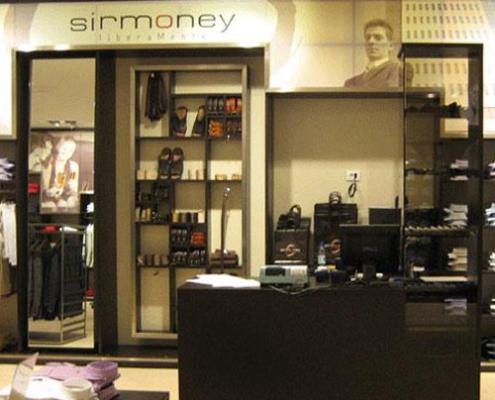 Sirmoney Abbigliamento allestimento Punto Vendita