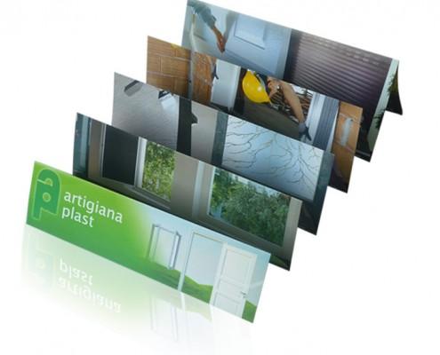 brochure pieghevole artigiana plast