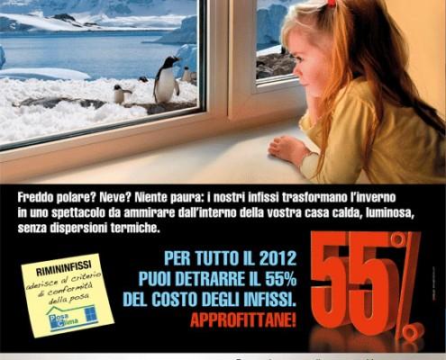 Rimininfissi campagna pubblicita