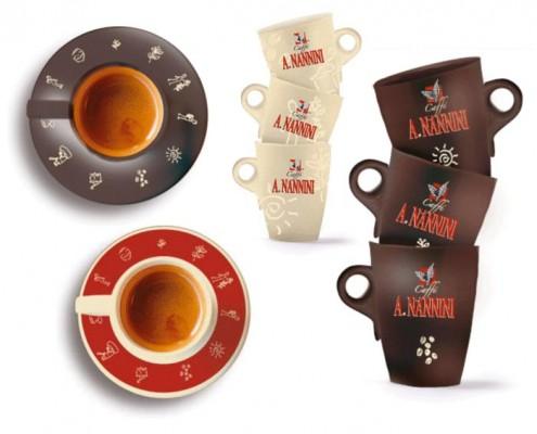 Grafica Tazzine Caffè Nannini