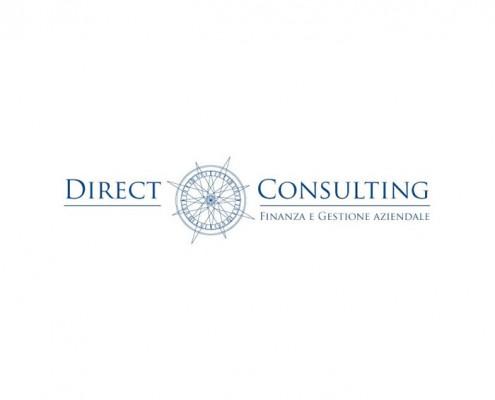 Creazione Logo Direct Consulting - Finanza e Gestione Aziendale Rimini