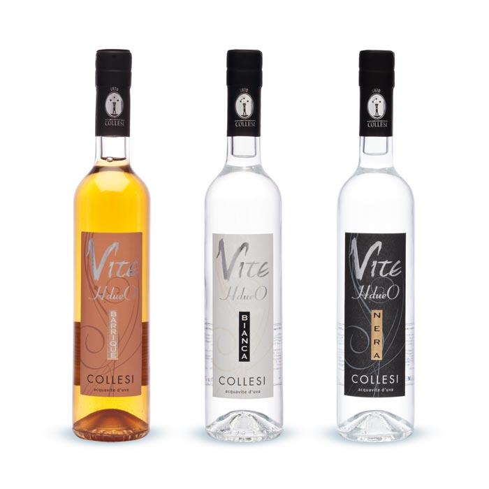 Packaging Etichette Grappe Collesi Distillati