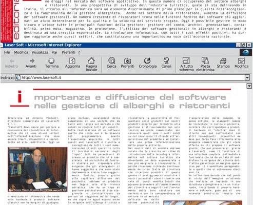 Rivista Lasersoft - Soluzioni per l'Informatica