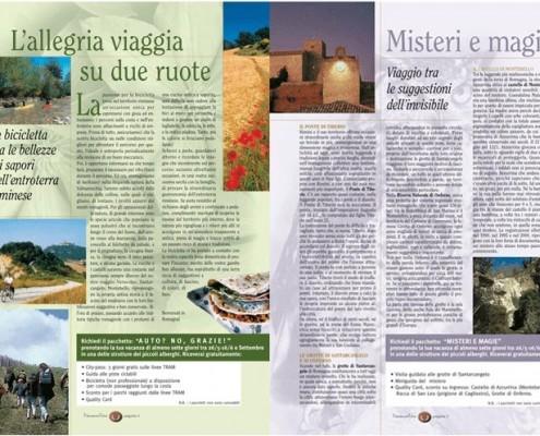 Interno Rivista Vacanze Vive - Consorzio Piccoli Alberghi di Qualità