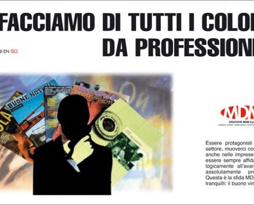 campagna promozionale tipografia MDM