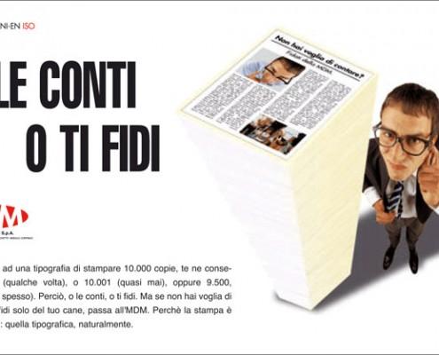 campagna promozionale tipografia MDM 3