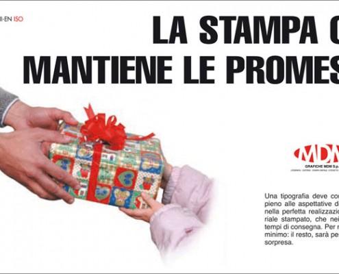 campagna promozionale tipografia MDM 4