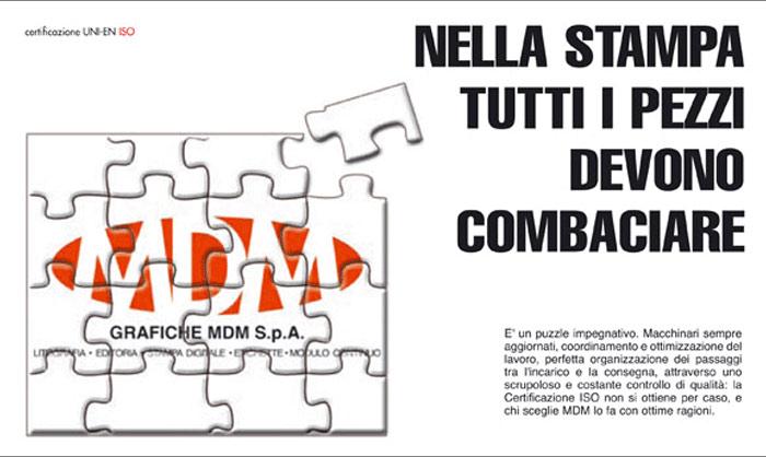 campagna promozionale tipografia MDM 9