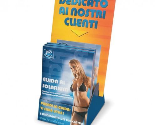 Espositore Guida al Solarium - ISO Italia