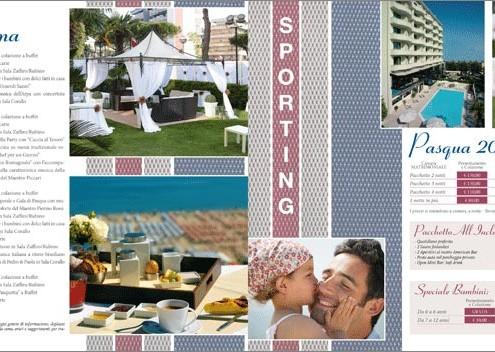 interno Brochure Hotel Sporting 4 Stelle - Rimini