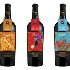 Packaging Grafica Etichette Vini Montaia