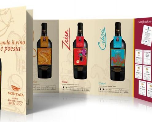 interno brochure Vini Montaia - Cesena