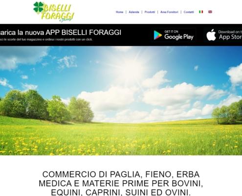 Biselli foraggi Realizzazione Sito Internet