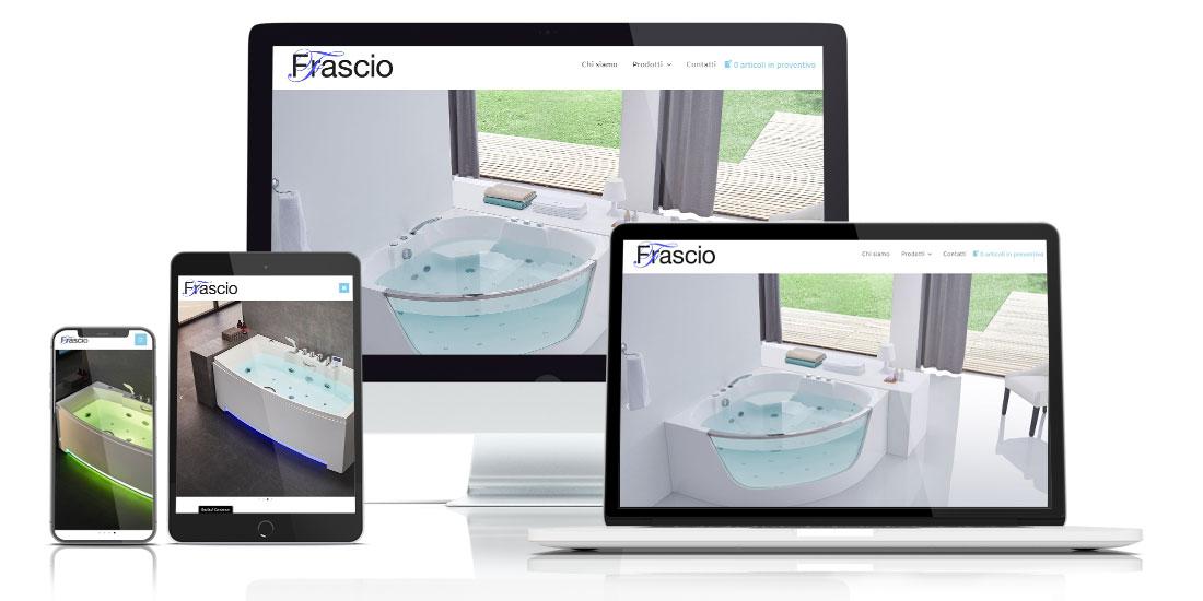 Realizzazione Sito Internet Frascio Store - Accessori per il Bagno Rimini