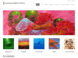 Realizzazione Sito Internet Illustratore Alessandro Piras Shop