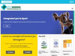 Realizzazione sito web Mia Parafarmacia Shop Rimini